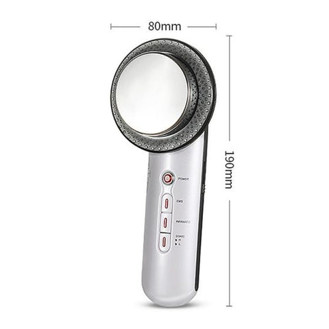 3 IN 1 Ultrasound Machine Anti Cellulite EMS Body Slimming Massager Fat Burner Weight Loss Device