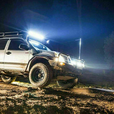 2PCS NEW 7inch CREE LED Work Light Bar Spot Flood Combo 2Work Driving Lights OffRoad 4WD