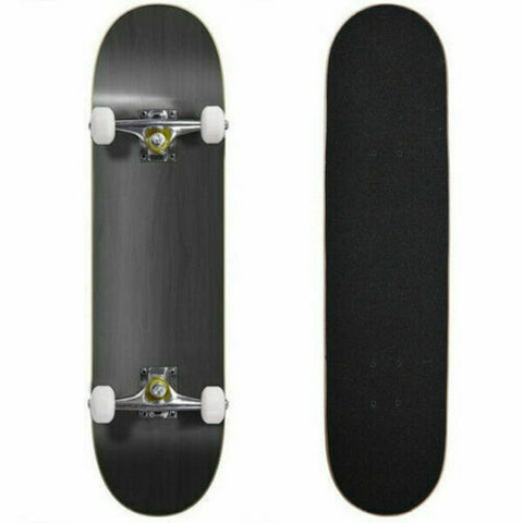 Blank Complete Skateboard Stained BLACK 7.75" Skateboards