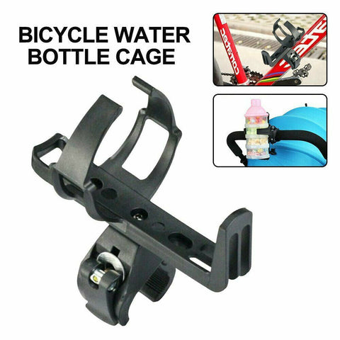 Bicycle Handlebar Bike Cup Holder Cycle Beverage Water Bottle Cage Mount Drink