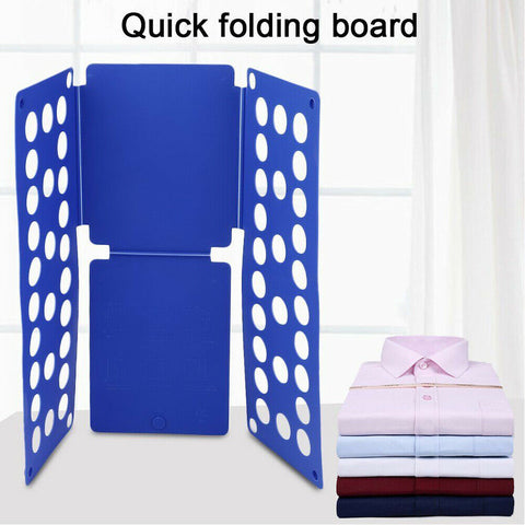 T Shirt Top Folder Cloth Magic Folding Board Flip Fold Laundry Organizer 2 Sizes