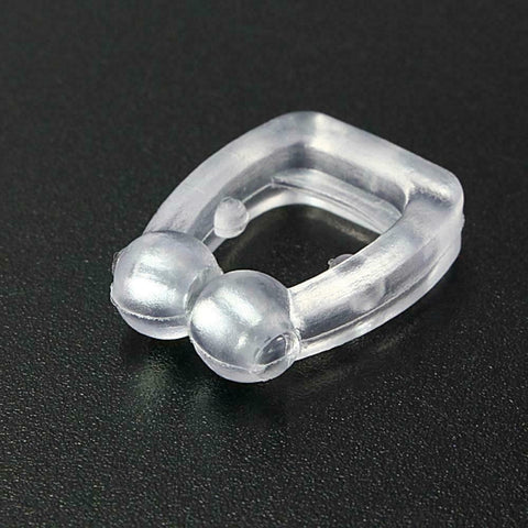 2 x Anti Snore Magnetic Silicone Nose Clip Stop Snoring Apnea Aid Device Stopper