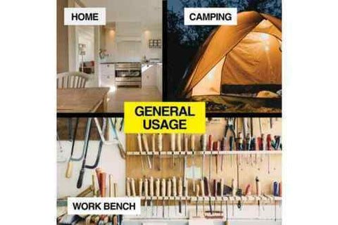 2PCS Magnetic 24 LED Lamp Light Hook Work Light Camping Light Emergency Tent