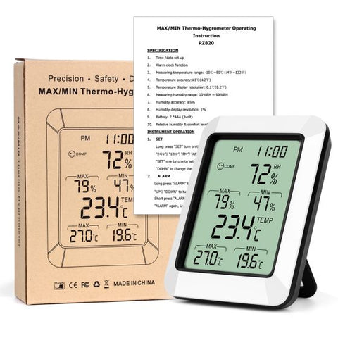 Digital Thermometer Hygrometer