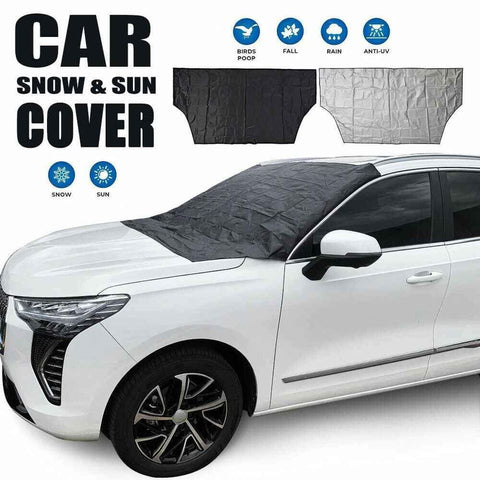 Car Front Windscreen Magnetic Snow Ice Frost Guard Cover Windshield Sun Shade