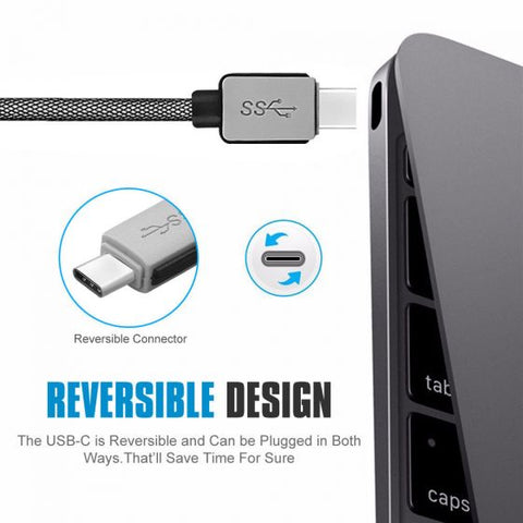 Braided Type C Charging  Cable