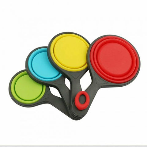 Food Grade Silicone Foldable Measuring Cups