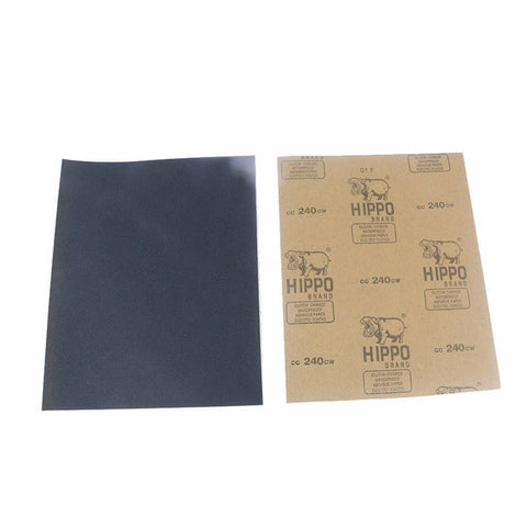 2 pcs x400 Grit Wet Dry Paper Sandpaper Sanding Paper Mixed Grade AU