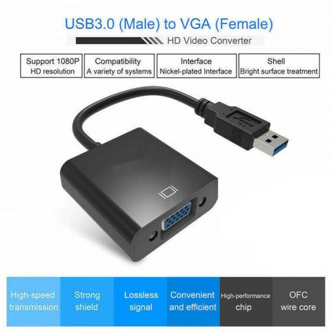 USB 3.0 to VGA