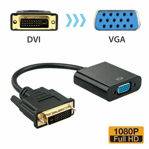 DVI-D male tp VGA Female Adaptor