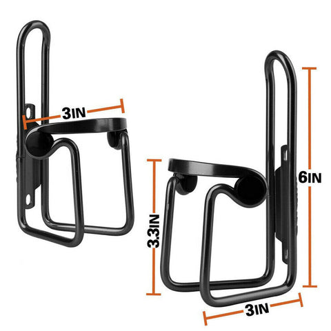 2pcs Water Bottle Cage Bike Bicycle Bottle Holder Drink Rack Mountain Bike MTB