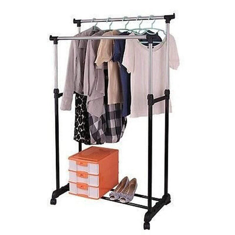 Double Clothes Stainless Rack Garment Hanger