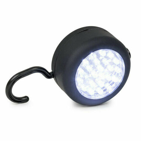 2PCS Magnetic 24 LED Lamp Light Hook Work Light Camping Light Emergency Tent