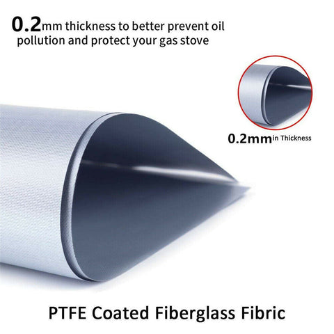 4pcs/8pcs Kitchen Gas Stove Top Burner Reusable Protector Liner Cleaning Pad Cover