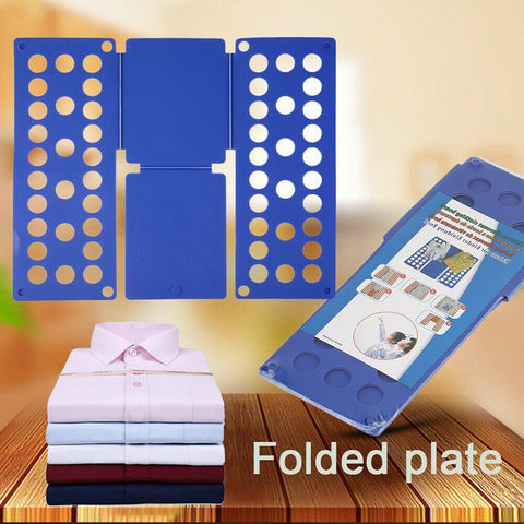 T Shirt Top Folder Cloth Magic Folding Board Flip Fold Laundry Organizer 2 Sizes