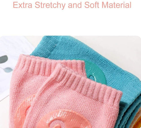 Baby Crawling Knee Pads - 1Pair - Blue/Pink