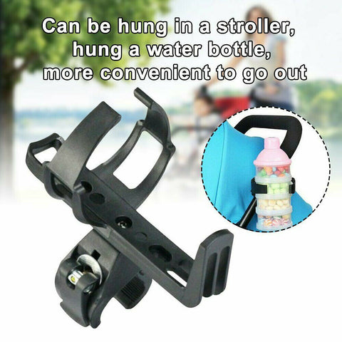 Bicycle Handlebar Bike Cup Holder Cycle Beverage Water Bottle Cage Mount Drink