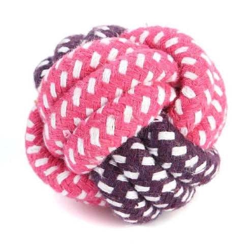10PCS Dog Braided Rope Toys