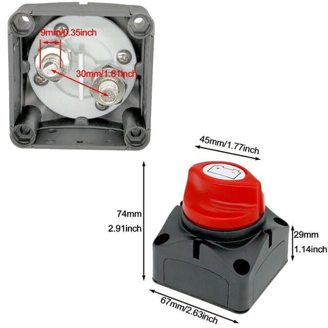 12V/24V/48V Battery Cut Off Switch