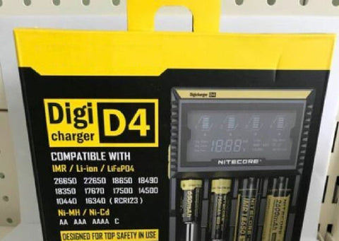 D4 Digital Smart Battery Charger