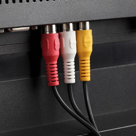 25cm 3 RCA Male Plug to 6 RCA Female Jack cable