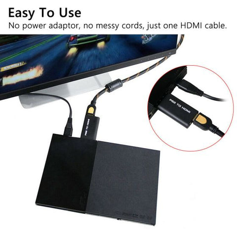 PS2 to HDMI Converter Adapter
