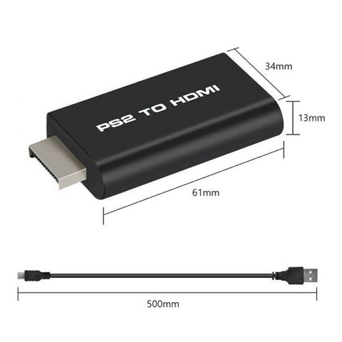PS2 to HDMI Converter Adapter