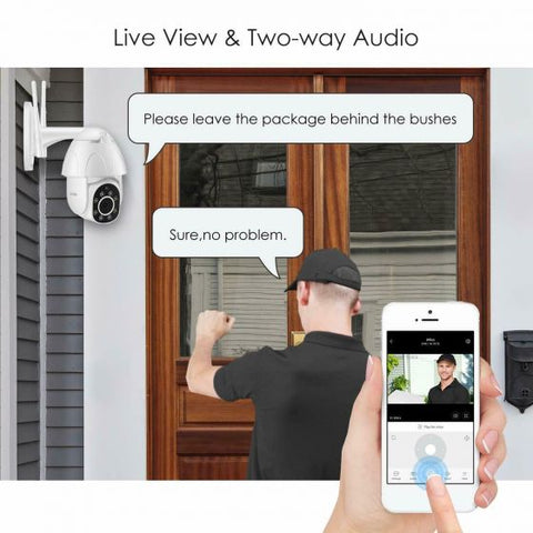 Wireless IP PTZ Camera