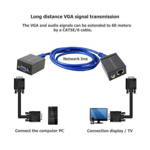 VGA Signal Extender 60M