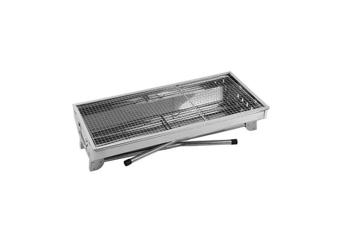 Portable & Foldable Charcoal BBQ Grills Stainless Steel Outdoor Camping