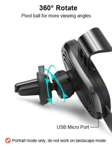 Baseus Wireless Charger Gravity Car Mount