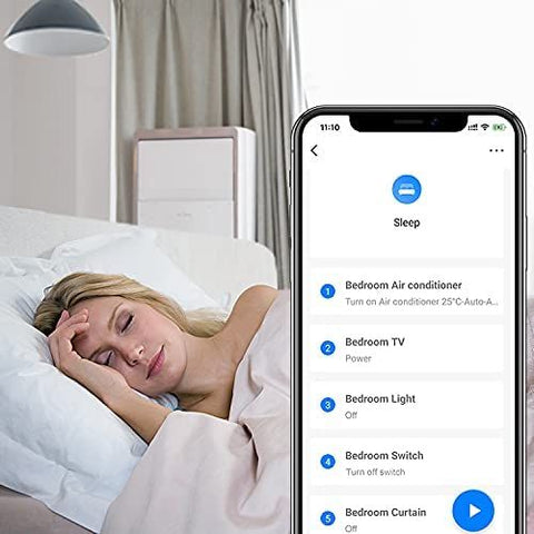 Broadlink RM4 mini IR Remote Controller HTS2 Temperature Humidity Sensor WiFi for Air conditioning TV set-top Box Work with Alexa googlehome
