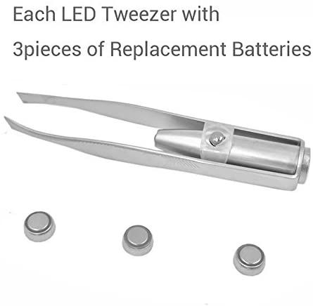 Eyebrow Tweezer with LED