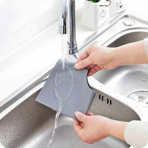 4pcs/8pcs Kitchen Gas Stove Top Burner Reusable Protector Liner Cleaning Pad Cover