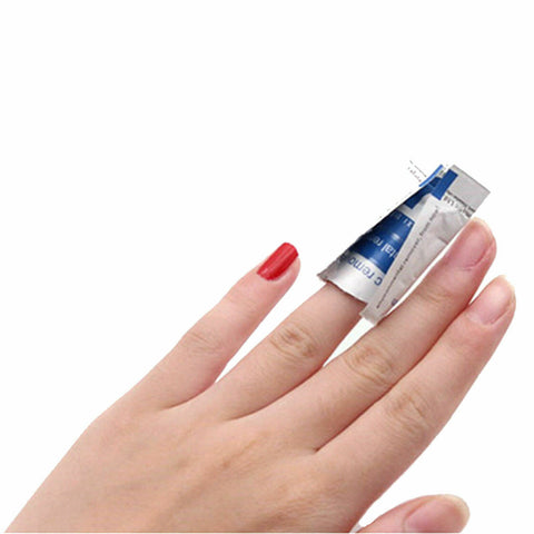 Disposable Gel Nail Polish Remover Pads UV Soak Off Acetone Removal Wraps