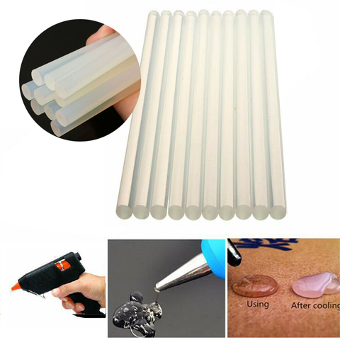 Mini Hot Glue Gun & 20pcs Melt Glue Sticks DIY Craft Projects Quick Repairs