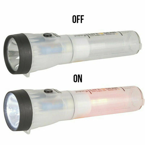 2 in 1 Floating Torch/Lantern - Auto On in Water multifunction waterproof torch