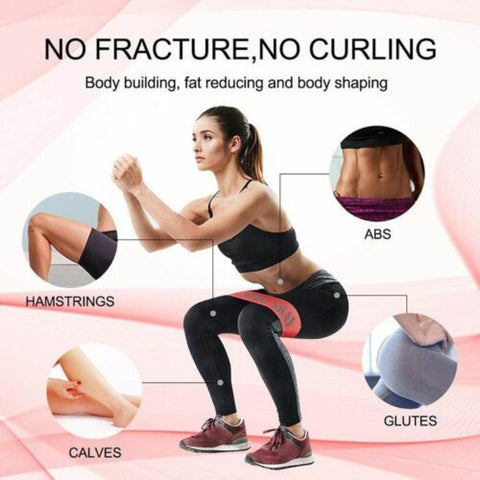 Exercise Resistance Bands Loop Set of 5