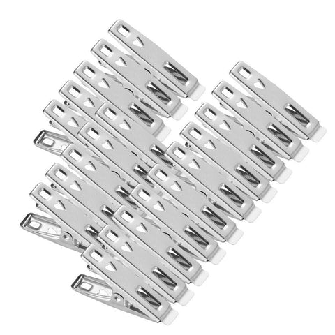 Stainless Steel Clothes Pegs Metal Hanging Clips Pins Laundry Windproof Clamps
