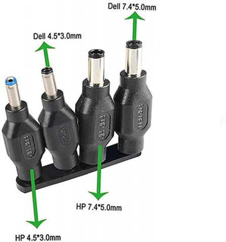 38pcs Universal DC Barrel Jack 5.5 x 2.1mm DC Adapter Laptop Power Supply DC Plug Connector Compatible for Computer Power Supply Plug Jack Sets