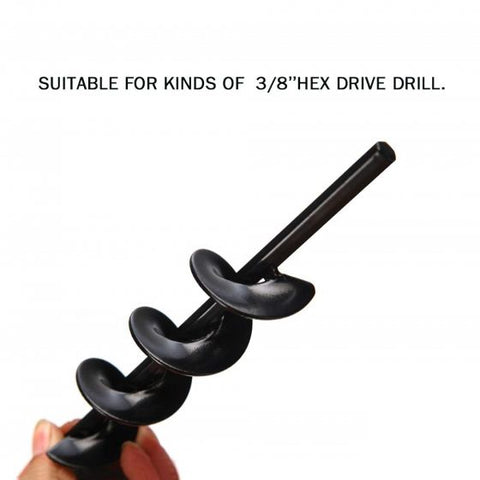 Garden Spiral Hole Drill Planter
