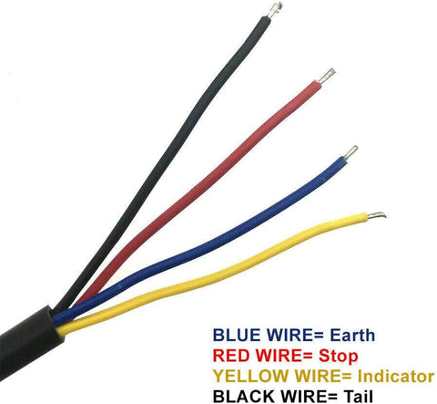 2PCS LED Trailer Lights Tail Lamp Stop Indicator 12V Volt 4WD 4X4 Camper UTE