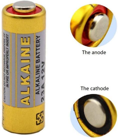 5pcs A23 12V Alkaline Battery 23A 12 Volt A23 E23A MN21 Replacement Batteries
