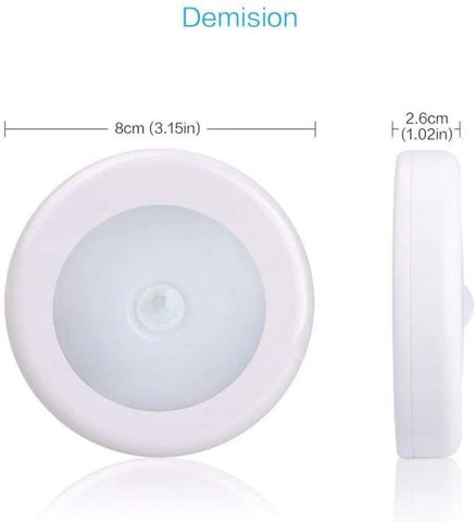 2pcs 6LED Motion Sensor Lights