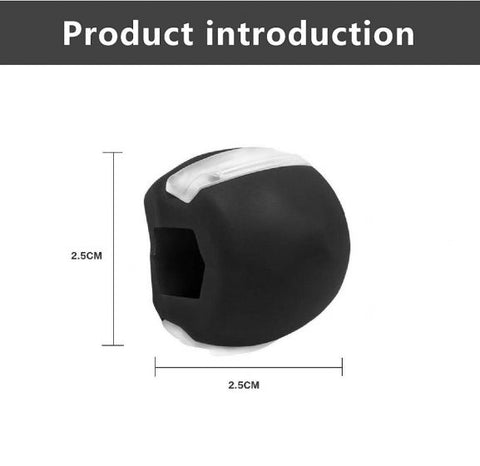 JawLine Exercise Fitness Ball Jaw Trainer Jawlineme Exerciser Neck Face Toning
