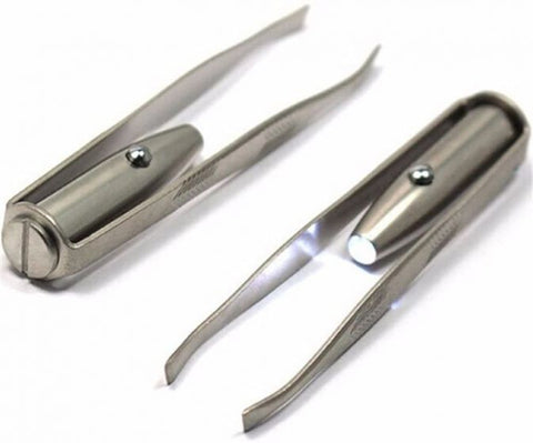 Eyebrow Tweezer with LED
