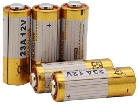 5pcs A23 12V Alkaline Battery 23A 12 Volt A23 E23A MN21 Replacement Batteries