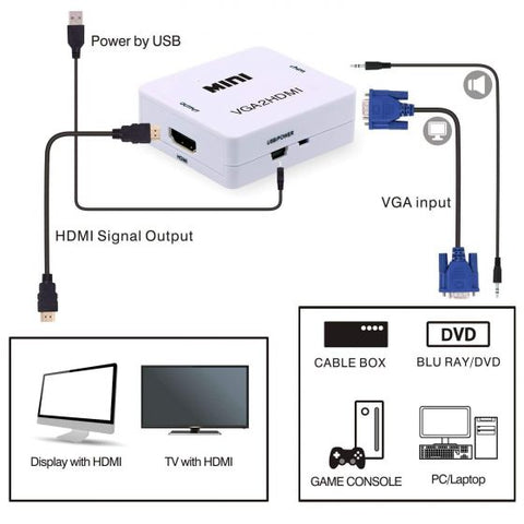 VGA to HDMI Convertor