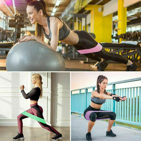 Exercise Resistance Bands Loop Set of 5