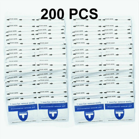 Disposable Gel Nail Polish Remover Pads UV Soak Off Acetone Removal Wraps